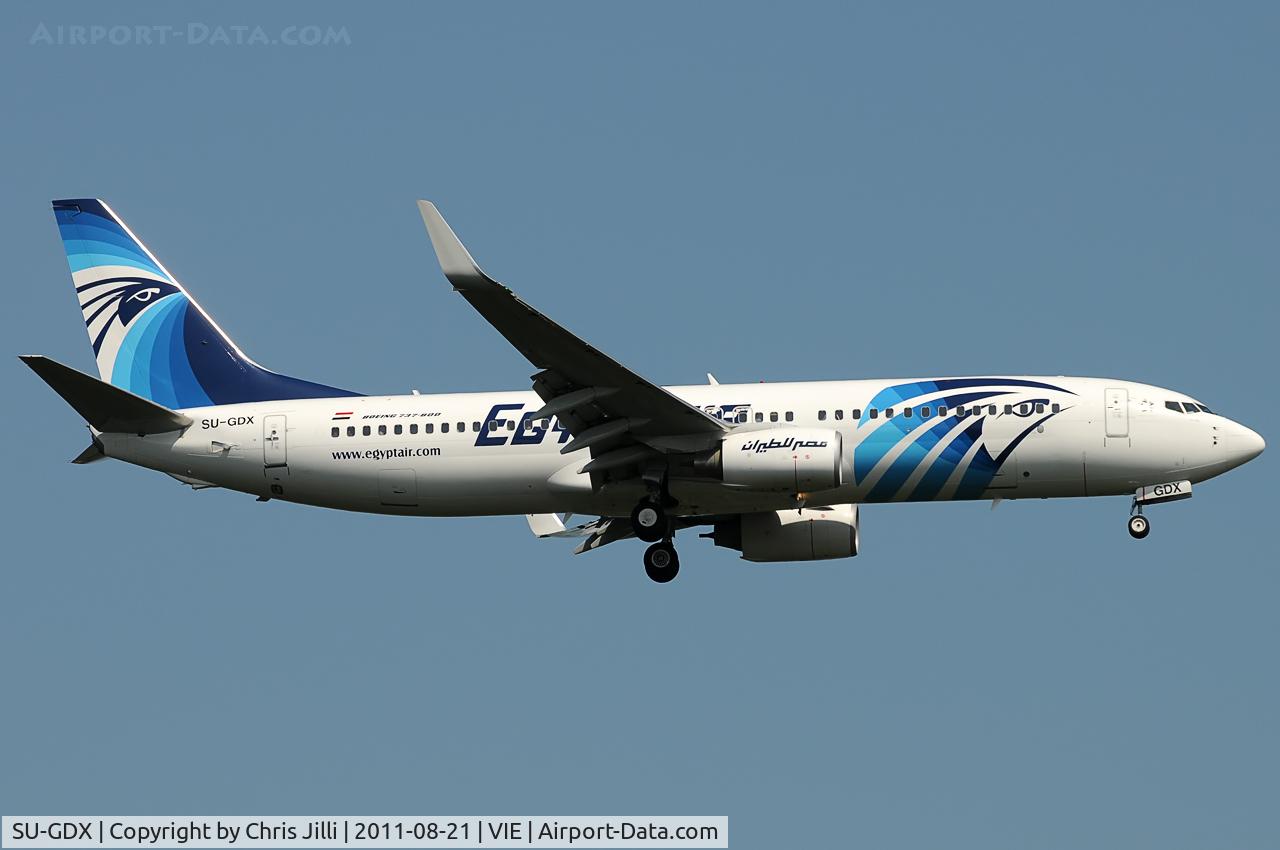 SU-GDX, 2010 Boeing 737-866 C/N 40757, EgyptAir