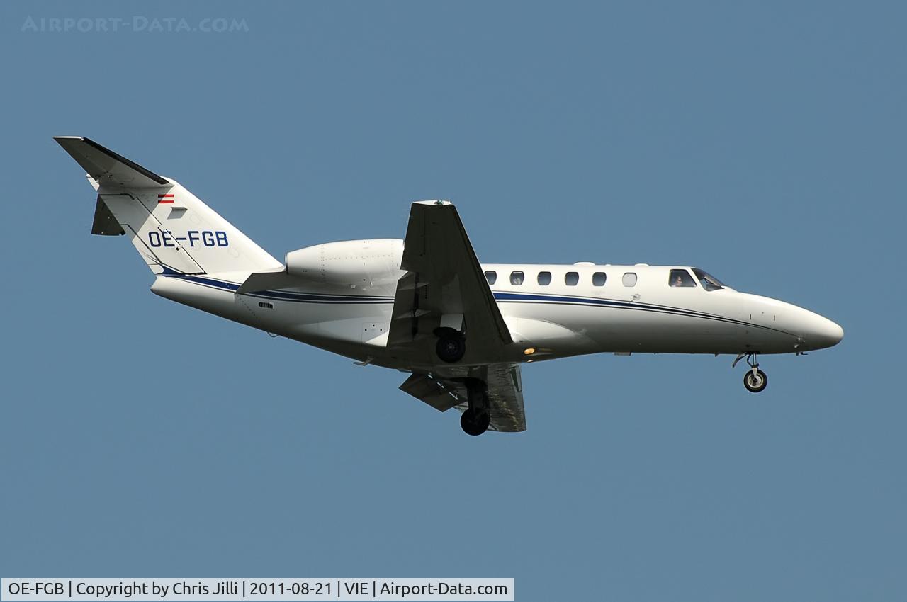 OE-FGB, 2007 Cessna 525A CitationJet CJ2 C/N 525A-0362, Private