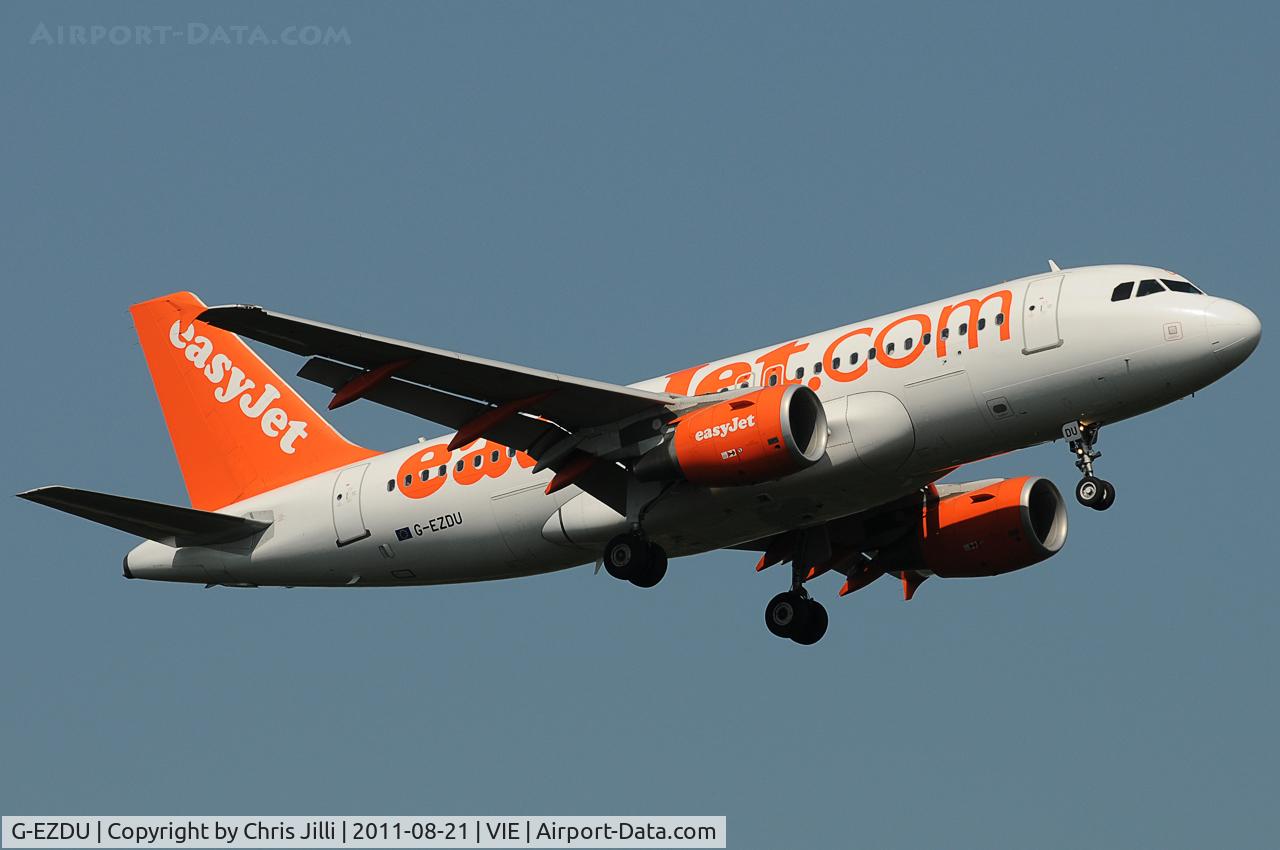 G-EZDU, 2008 Airbus A319-111 C/N 3735, easyJet