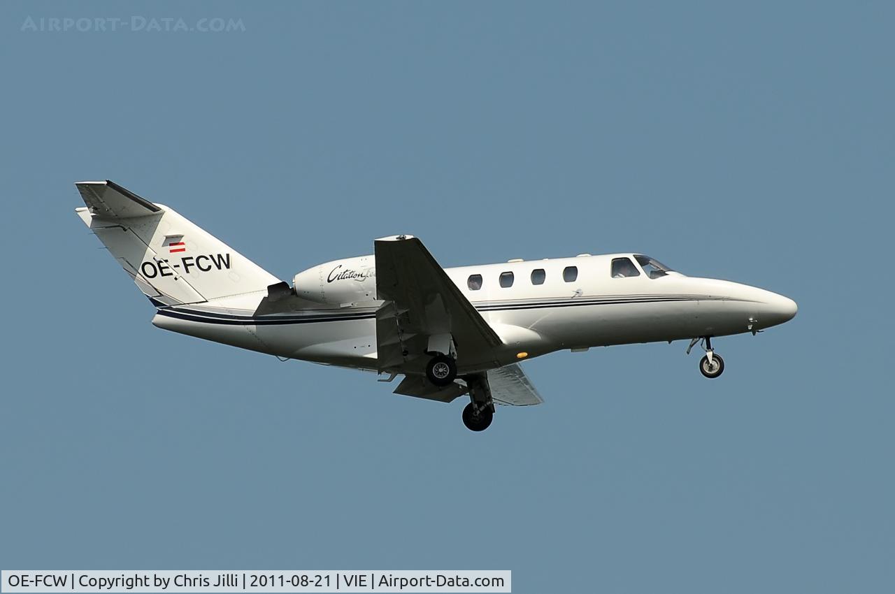 OE-FCW, 1998 Cessna 525 CitationJet CJ1 C/N 525-0292, Private