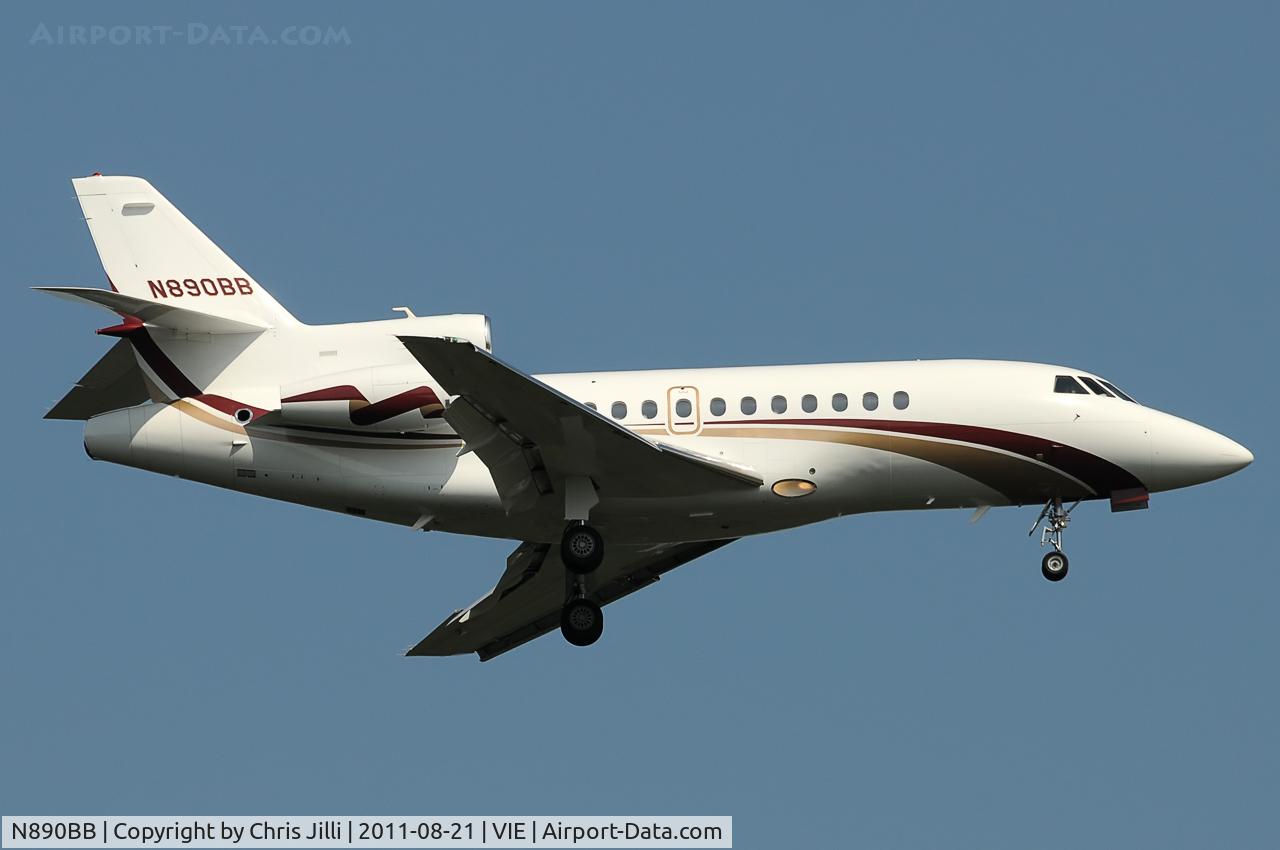 N890BB, 2007 Dassault Falcon 900EX C/N 611, Private