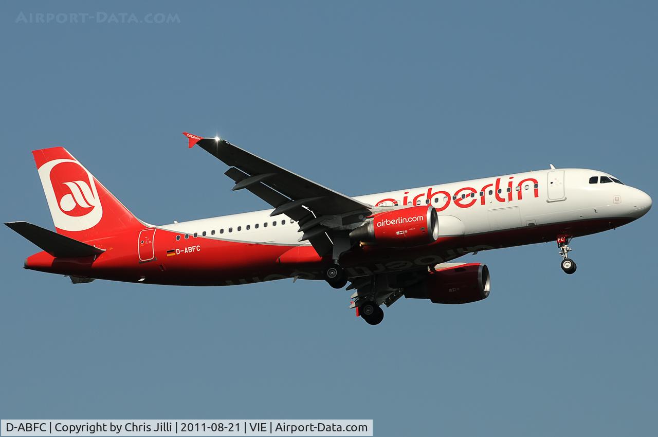 D-ABFC, 2010 Airbus A320-214 C/N 4161, Air Berlin