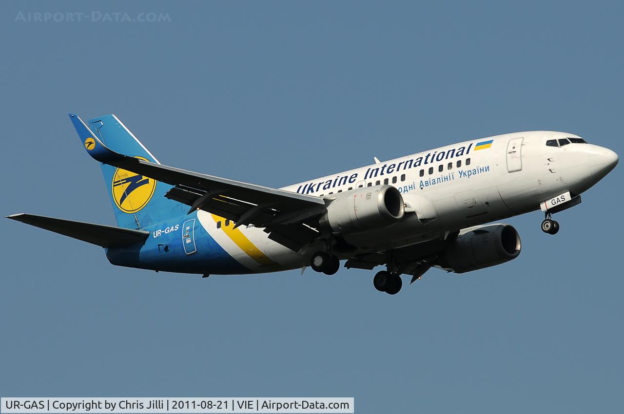 UR-GAS, 1993 Boeing 737-528 C/N 25236, Ukraine International