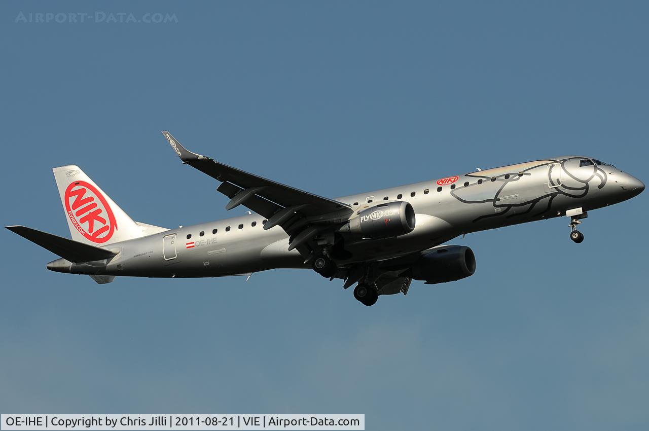 OE-IHE, 2010 Embraer 190LR (ERJ-190-100LR) C/N 19000387, Flyniki