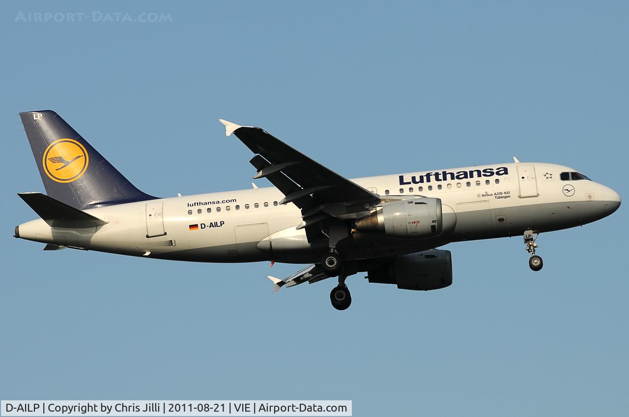 D-AILP, 1997 Airbus A319-114 C/N 717, Lufthansa