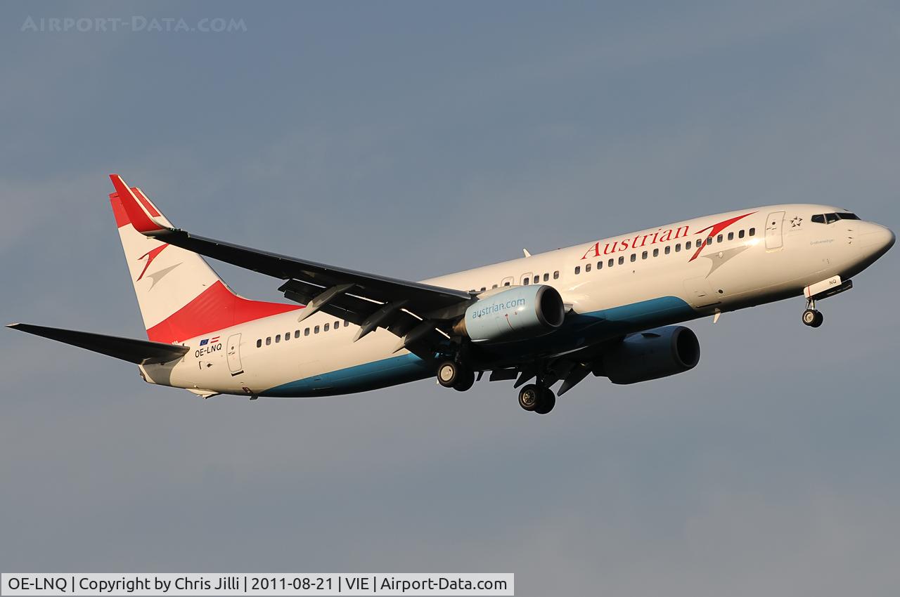 OE-LNQ, 2003 Boeing 737-8Z9 C/N 30421, Austrian Airlines
