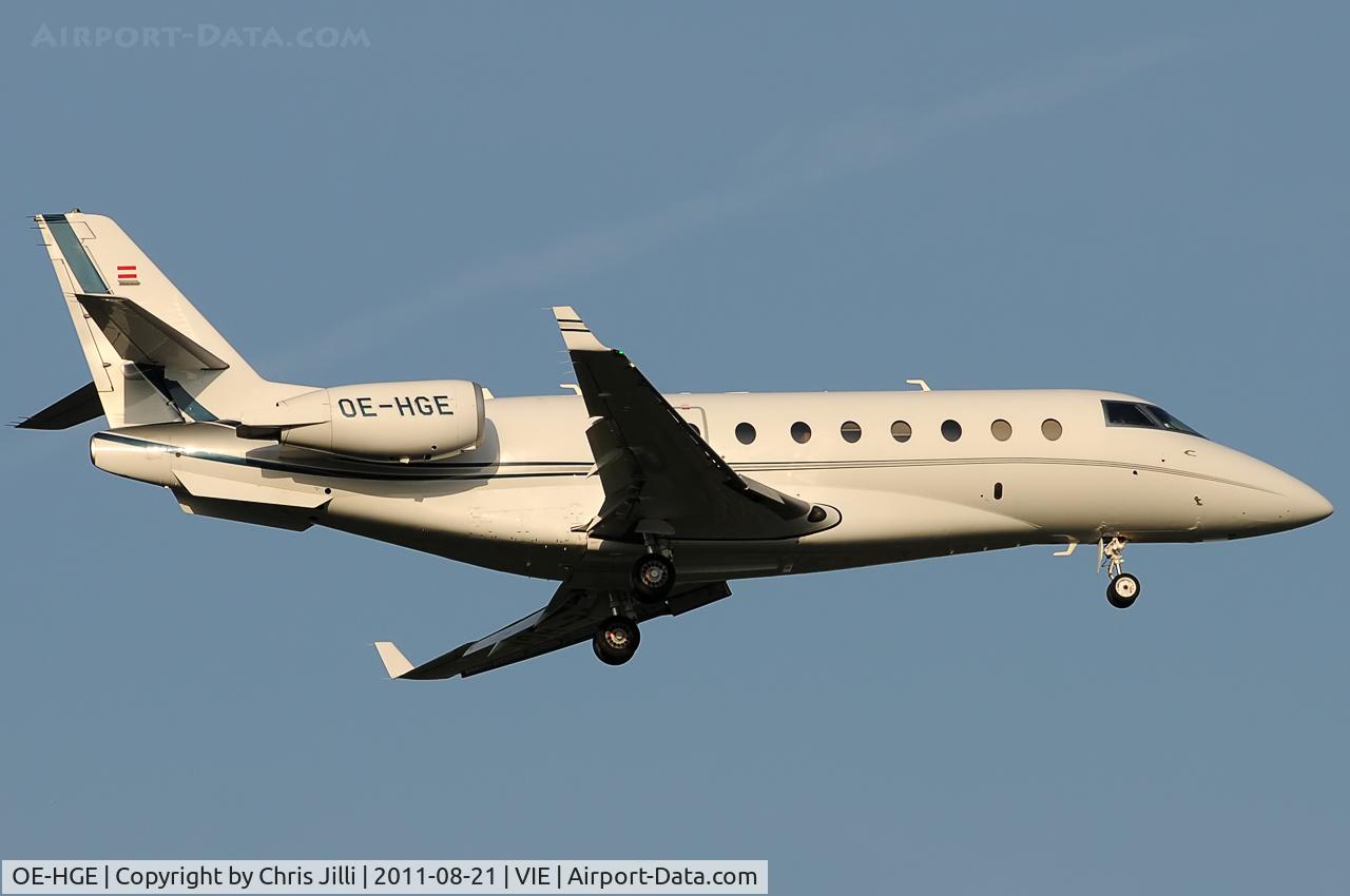 OE-HGE, 2010 Gulfstream Aerospace G200 C/N 240, Private