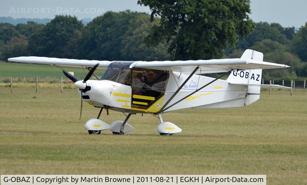 G-OBAZ, 2003 Best Off Skyranger 912(2) C/N BMAA/HB/322, SHOT AT HEADCORN