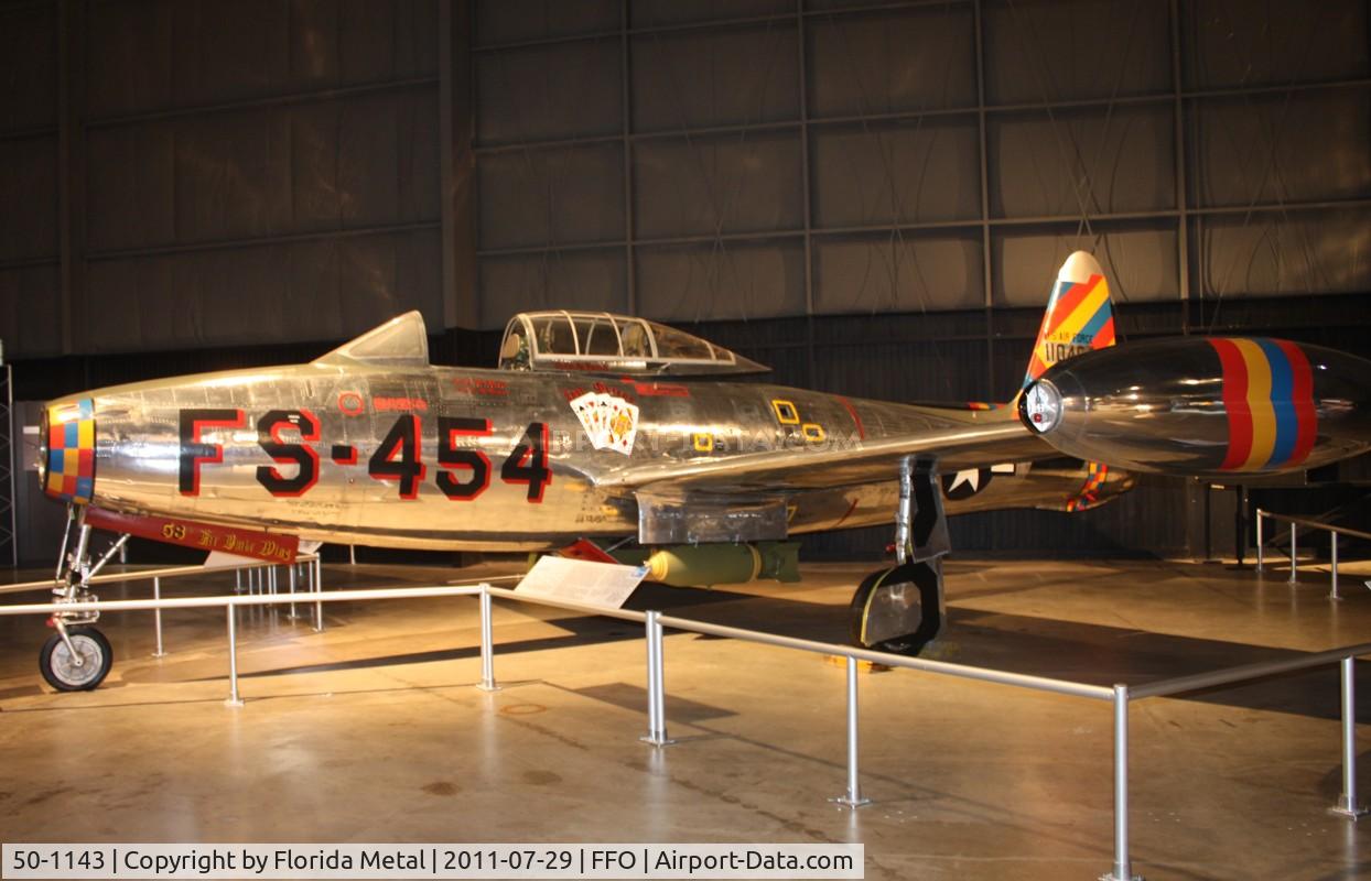 50-1143, 1950 Republic F-84E-20-RE Thunderjet C/N Not found 50-1143, F-84E Thunderjet
