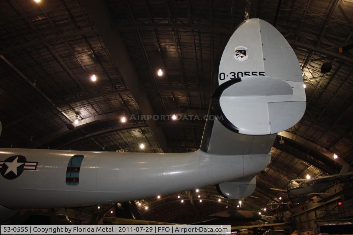 53-0555, 1953 Lockheed EC-121H Warning Star C/N 1049A-4370, Tail section EC-121