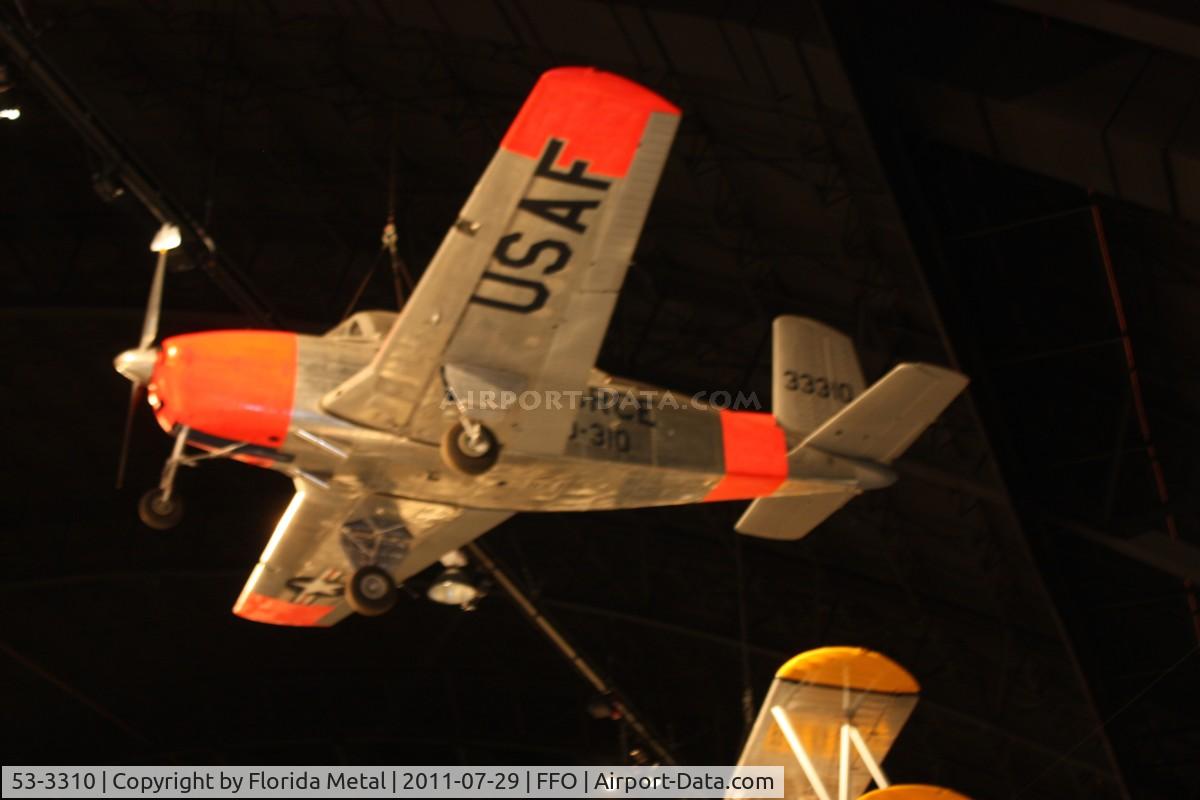 53-3310, 1953 Beech T-34A (A45) Mentor C/N G-71, Lighting issues on the Mentor