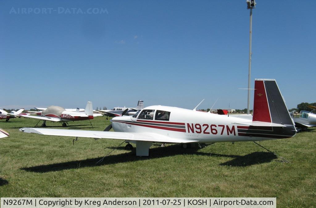 N9267M, 1966 Mooney M20C Ranger C/N 3458, EAA AirVenture 2011