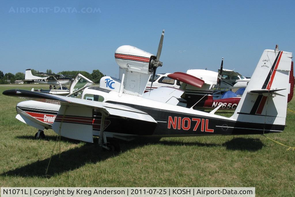 N1071L, 1975 Lake LA-4-200 Buccaneer C/N 664, EAA AirVenture 2011