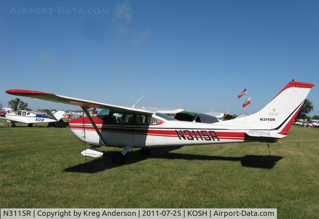 N3115R, 1967 Cessna 182L Skylane C/N 18258515, EAA AirVenture 2011