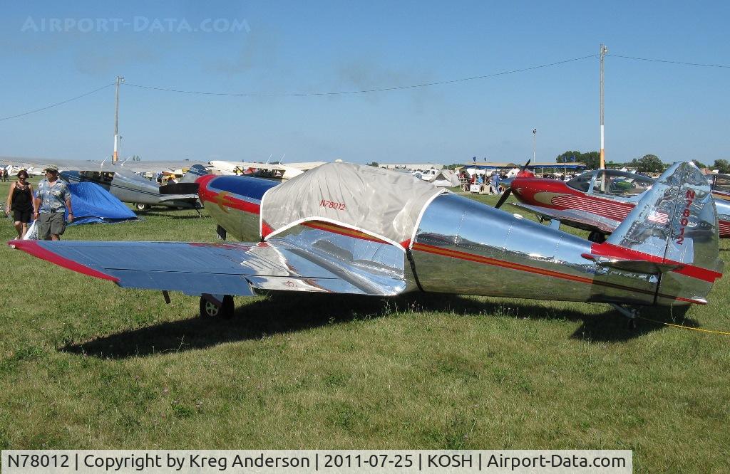 N78012, 1946 Globe GC-1B Swift C/N 2012, EAA AirVenture 2011