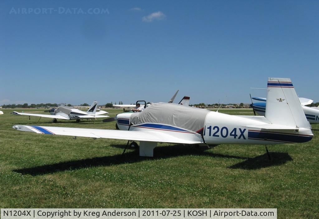 N1204X, 1963 Mooney M20C Ranger C/N 2607, EAA AirVenture 2011