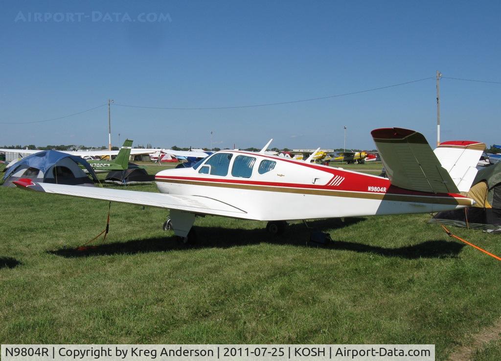 N9804R, 1960 Beech M35 Bonanza C/N D-6311, EAA AirVenture 2011