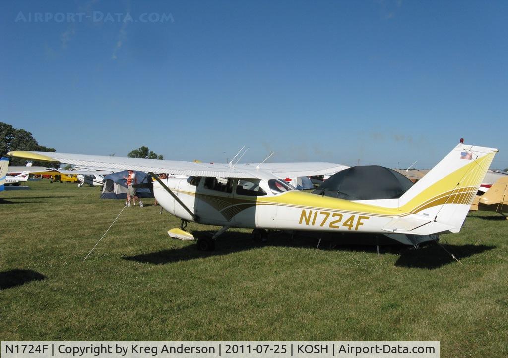 N1724F, 1966 Cessna 172H C/N 17255119, EAA AirVenture 2011