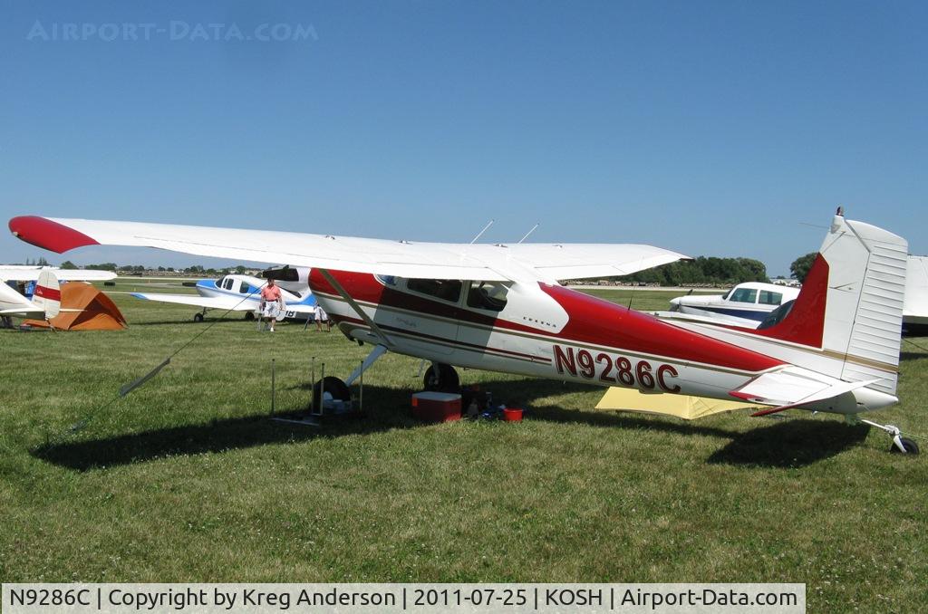 N9286C, 1955 Cessna 180 C/N 31385, EAA AirVenture 2011