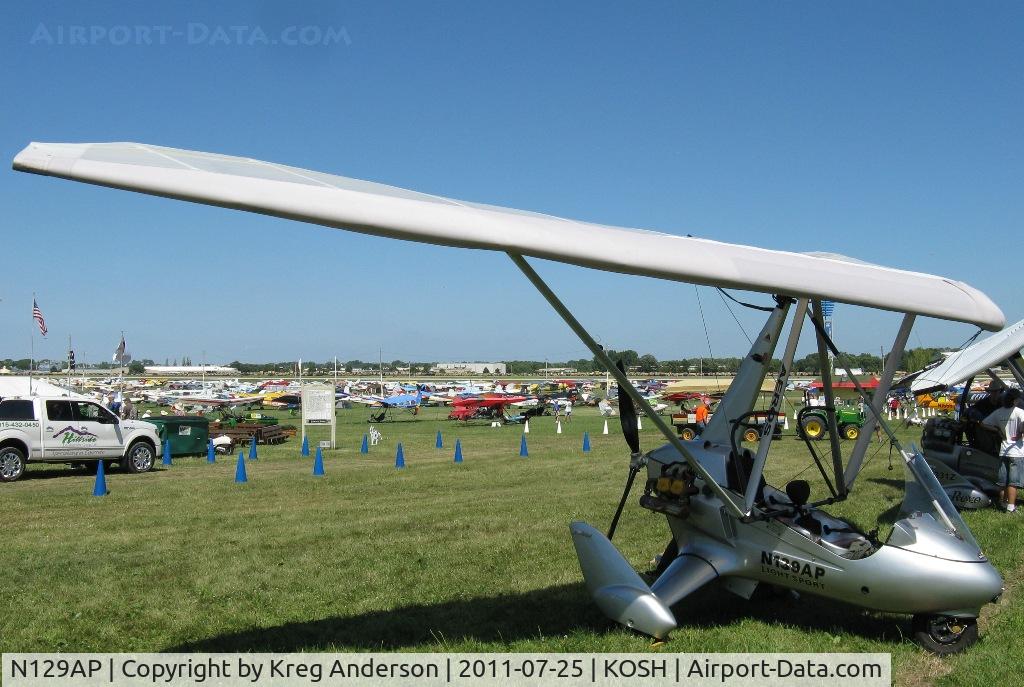 N129AP, 2008 Apollo Jet Star AS-II C/N 00002, EAA AirVenture 2011