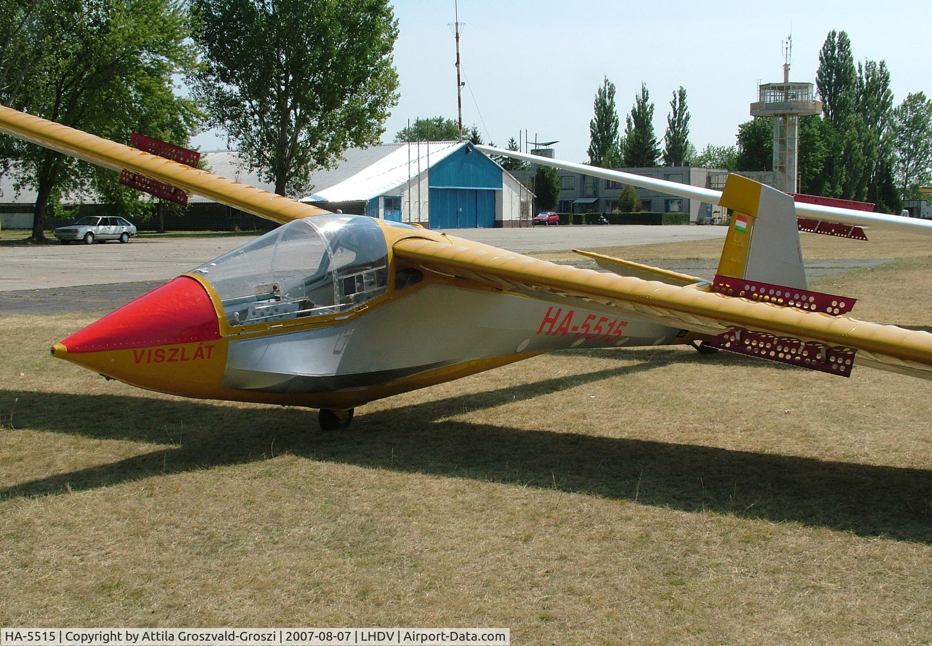 HA-5515, 1984 Rubik R-26SU Góbé 82 C/N AA800031, Dunaujváros Airport - Hungary