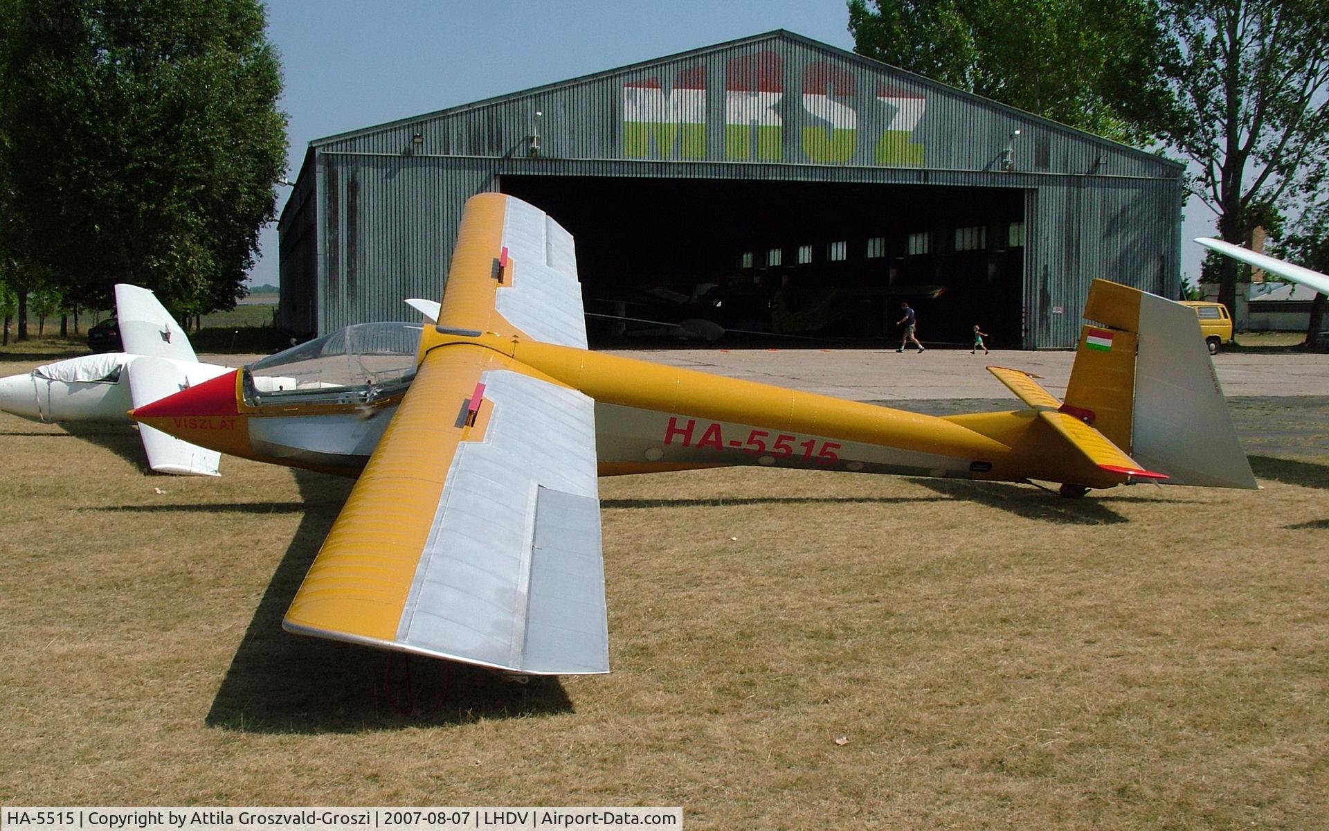 HA-5515, 1984 Rubik R-26SU Góbé 82 C/N AA800031, Dunaujváros Airport - Hungary