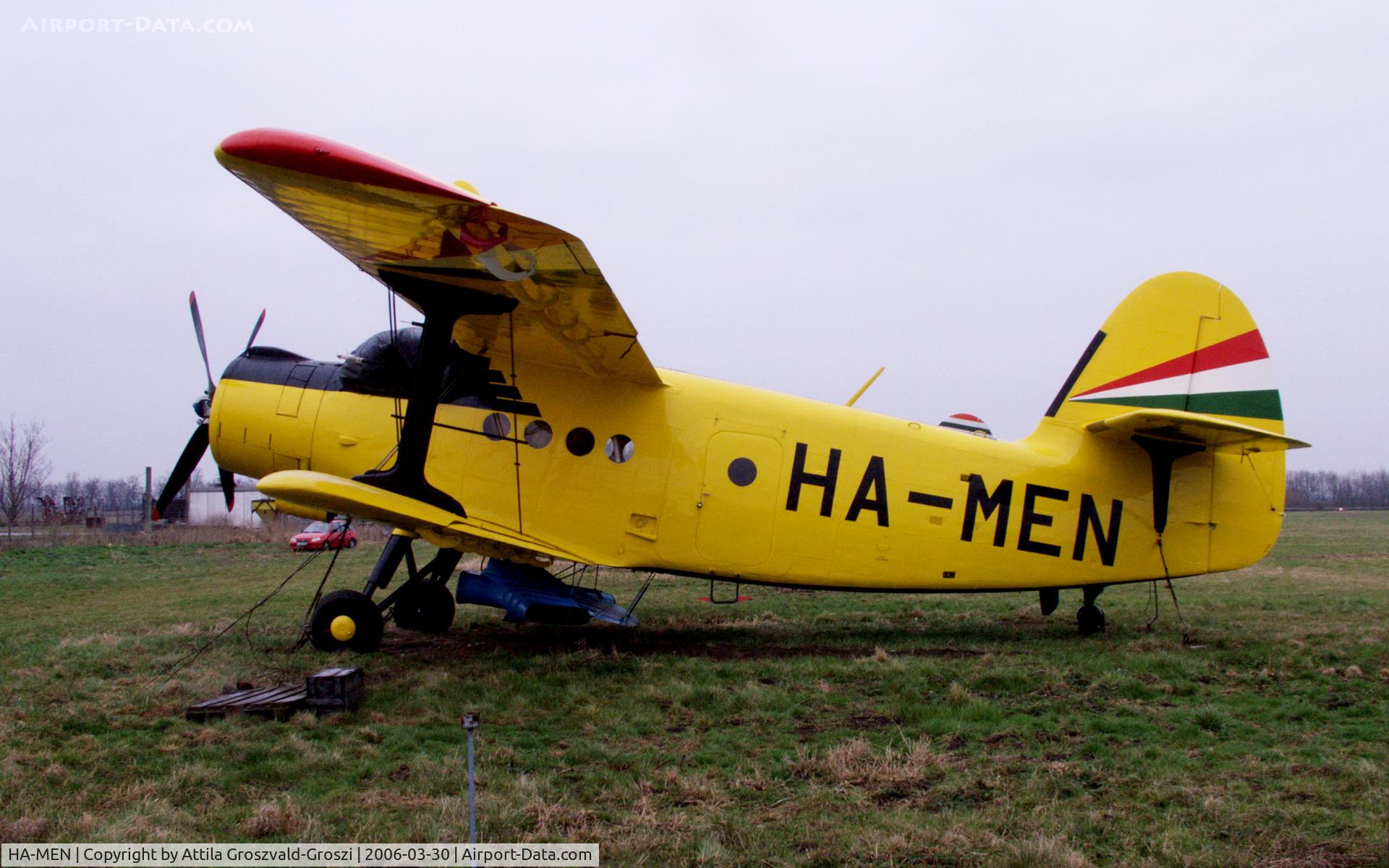 HA-MEN, 1980 PZL-Mielec An-2R C/N 1G190-23, Nagyszénás agricultural airfield and take-off field - Hungary