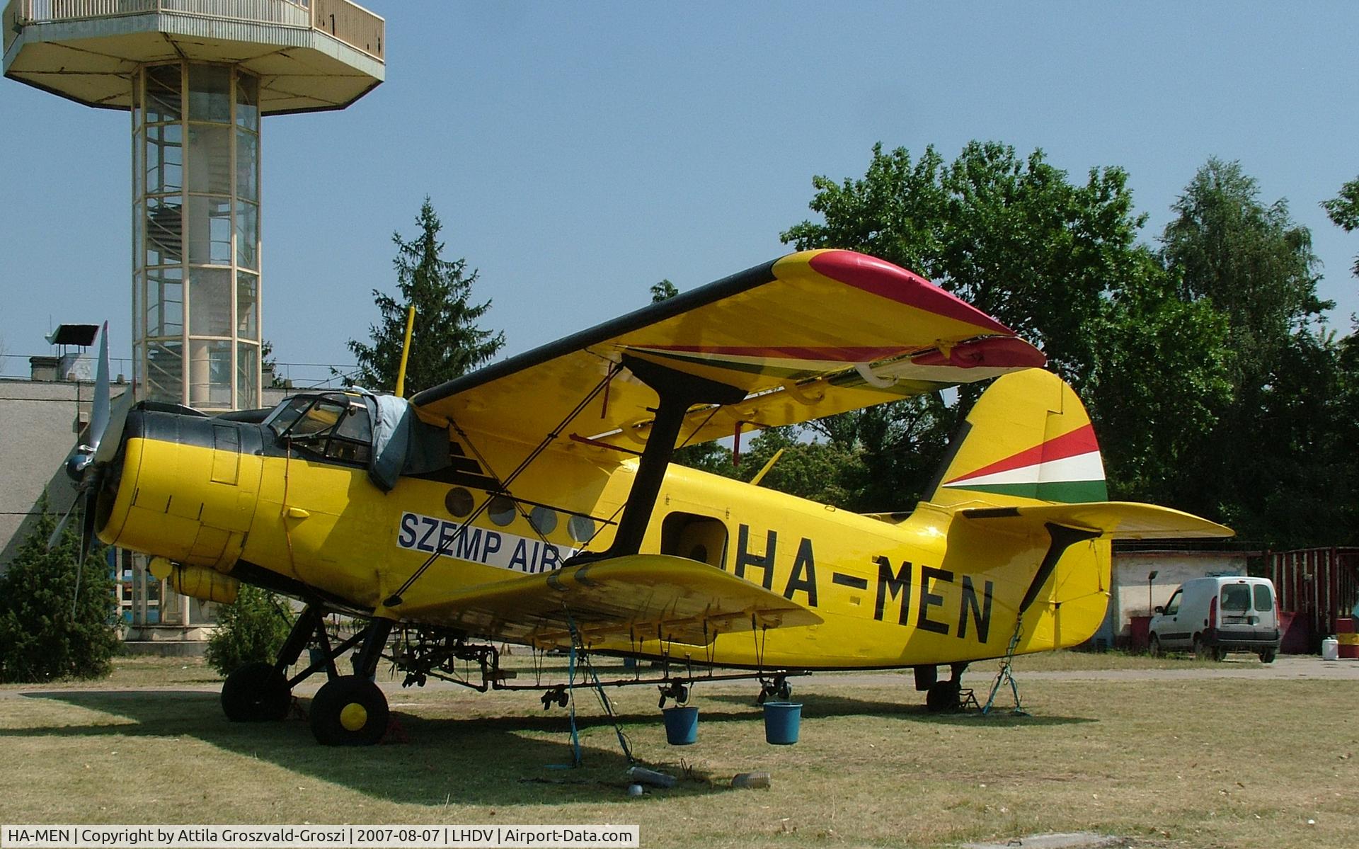 HA-MEN, 1980 PZL-Mielec An-2R C/N 1G190-23, Dunaujváros Airport - Hungary