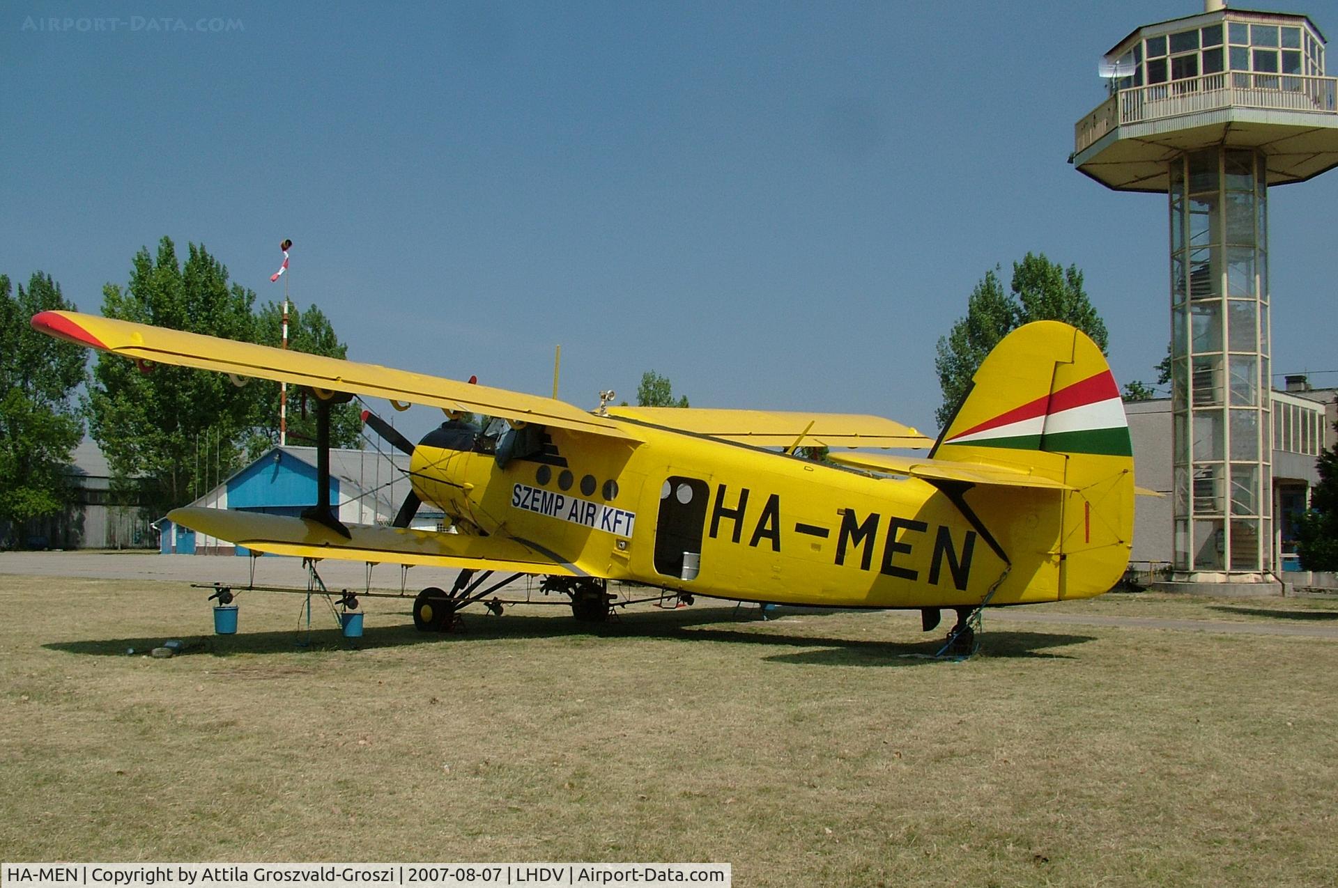 HA-MEN, 1980 PZL-Mielec An-2R C/N 1G190-23, Dunaujváros Airport - Hungary