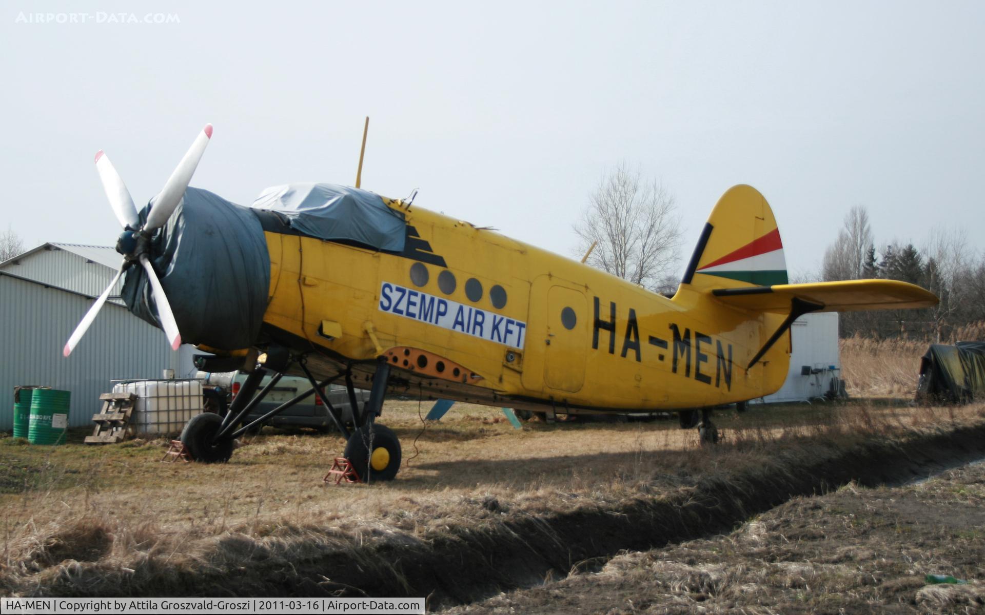 HA-MEN, 1980 PZL-Mielec An-2R C/N 1G190-23, Szatymaz Airfield - Hungary
