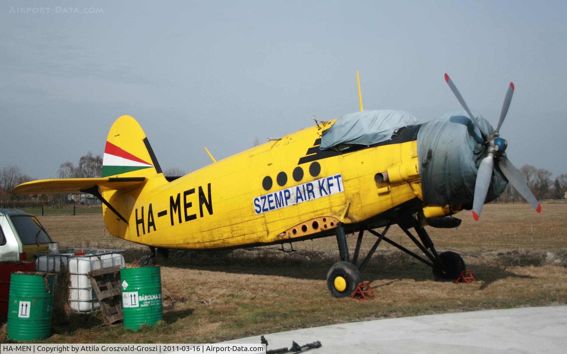 HA-MEN, 1980 PZL-Mielec An-2R C/N 1G190-23, Szatymaz Airfield - Hungary