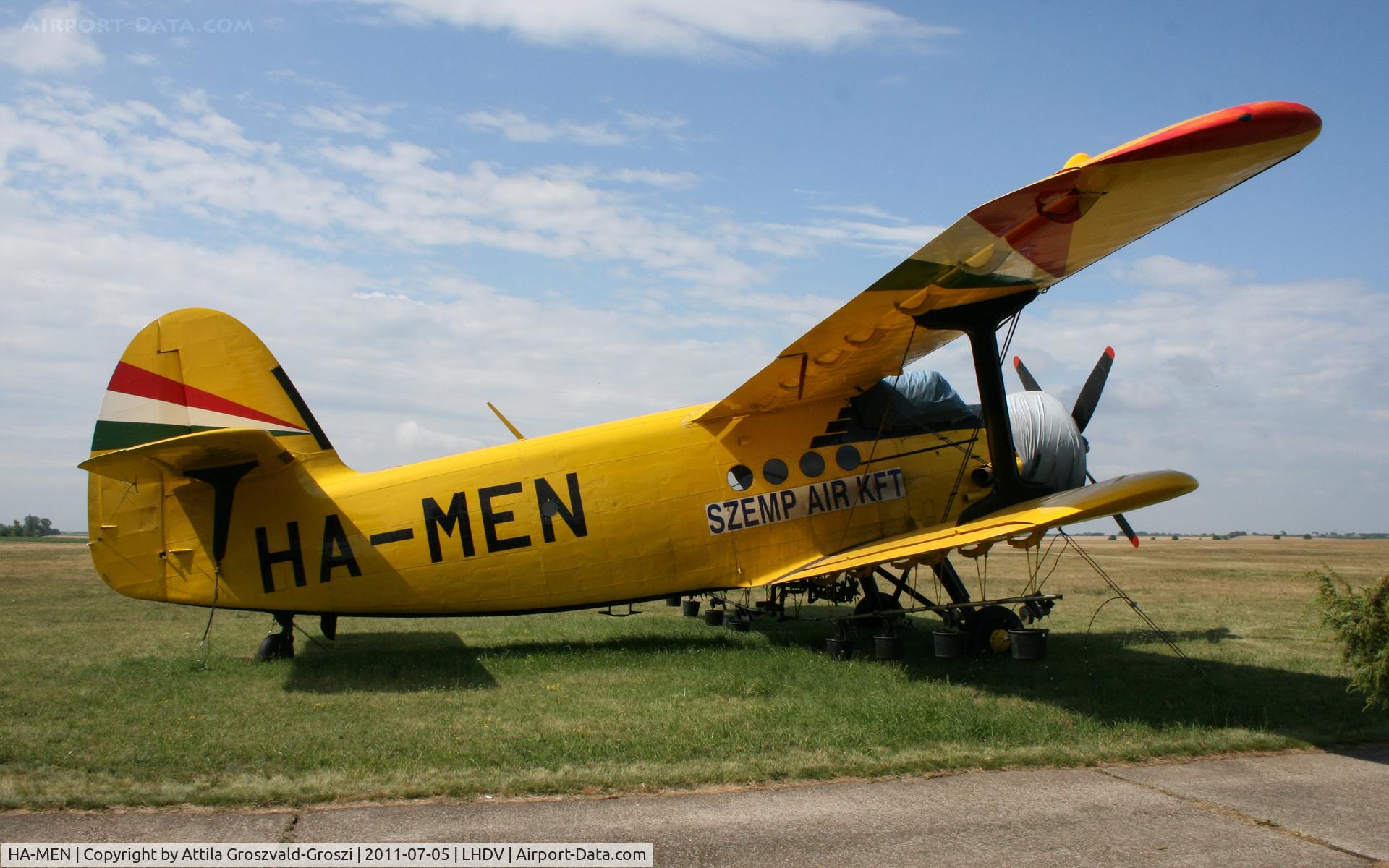 HA-MEN, 1980 PZL-Mielec An-2R C/N 1G190-23, Dunaujváros Airport - Hungary