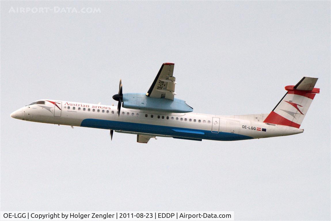 OE-LGG, 2002 De Havilland Canada DHC-8-402Q Dash 8 C/N 4074, Always late, but unavoidable......