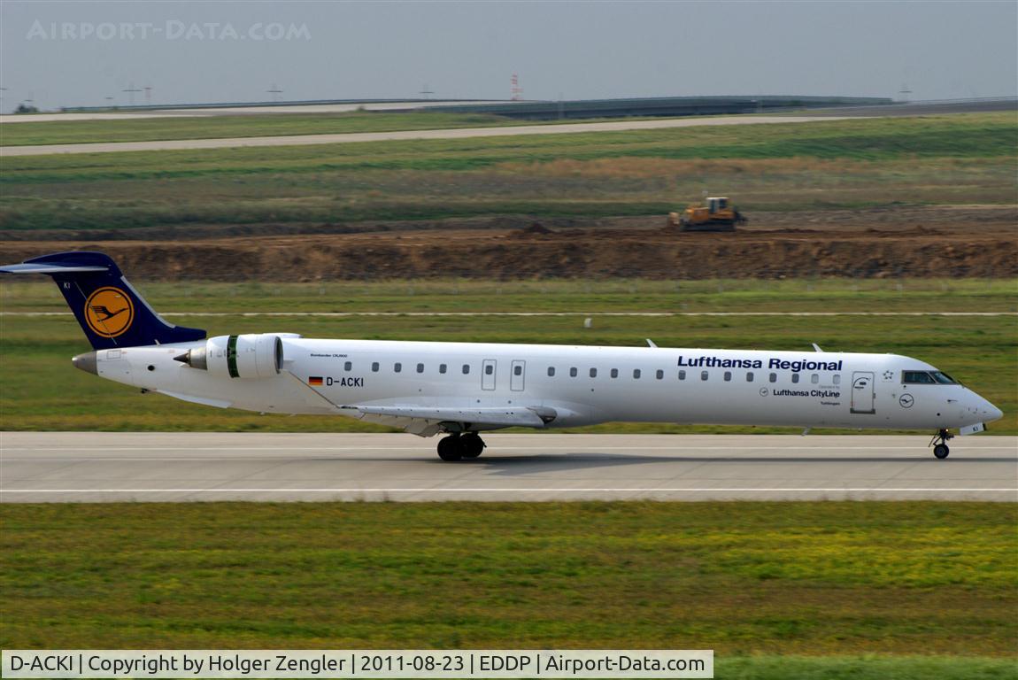 D-ACKI, 2006 Bombardier CRJ-900LR (CL-600-2D24) C/N 15088, Morning shuttle from MUC has come down on two six right.