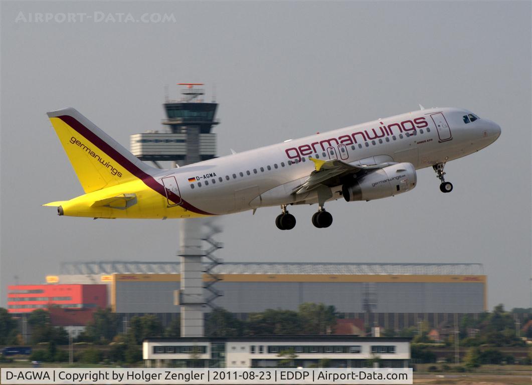 D-AGWA, 2006 Airbus A319-132 C/N 2813, One of Germanwings workhorses is leaving to CGN......