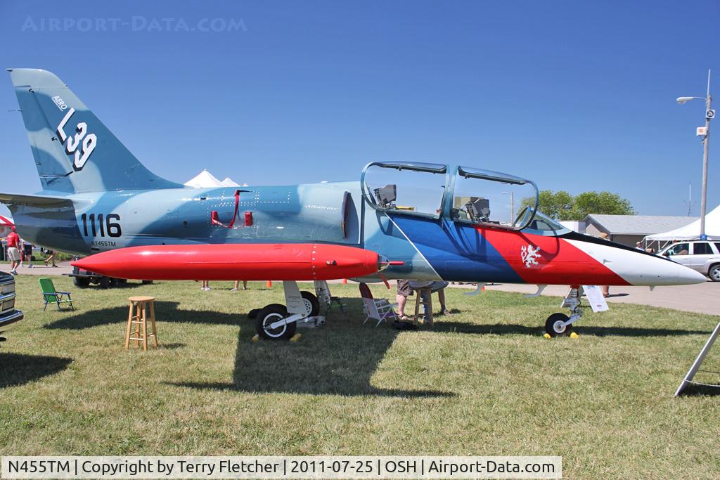 N455TM, 1978 Aero L-39 Albatros C/N PA-831116, 1978 Aero Vdchy/pride Acft/morgan PRIDE/AERO-39 ZO, c/n: PA-831116 at 2011 Oshkosh