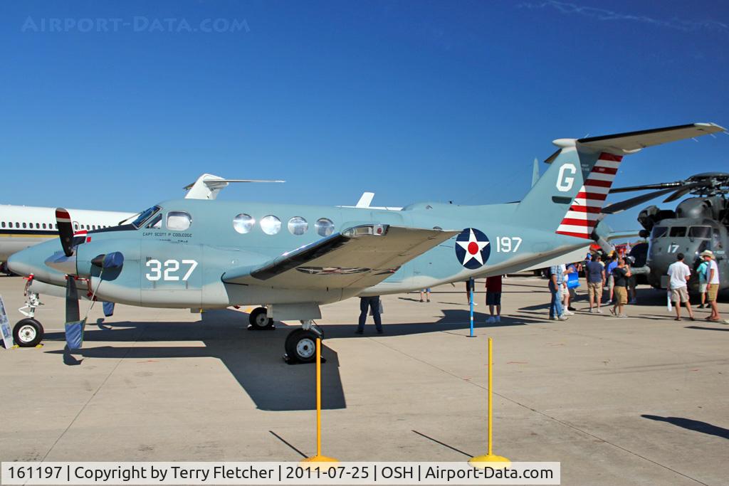 161197, Beech UC-12B Huron C/N BJ-13, Beech UC-12B Huron, c/n: BJ-13 displayed at 2011 Oshkosh