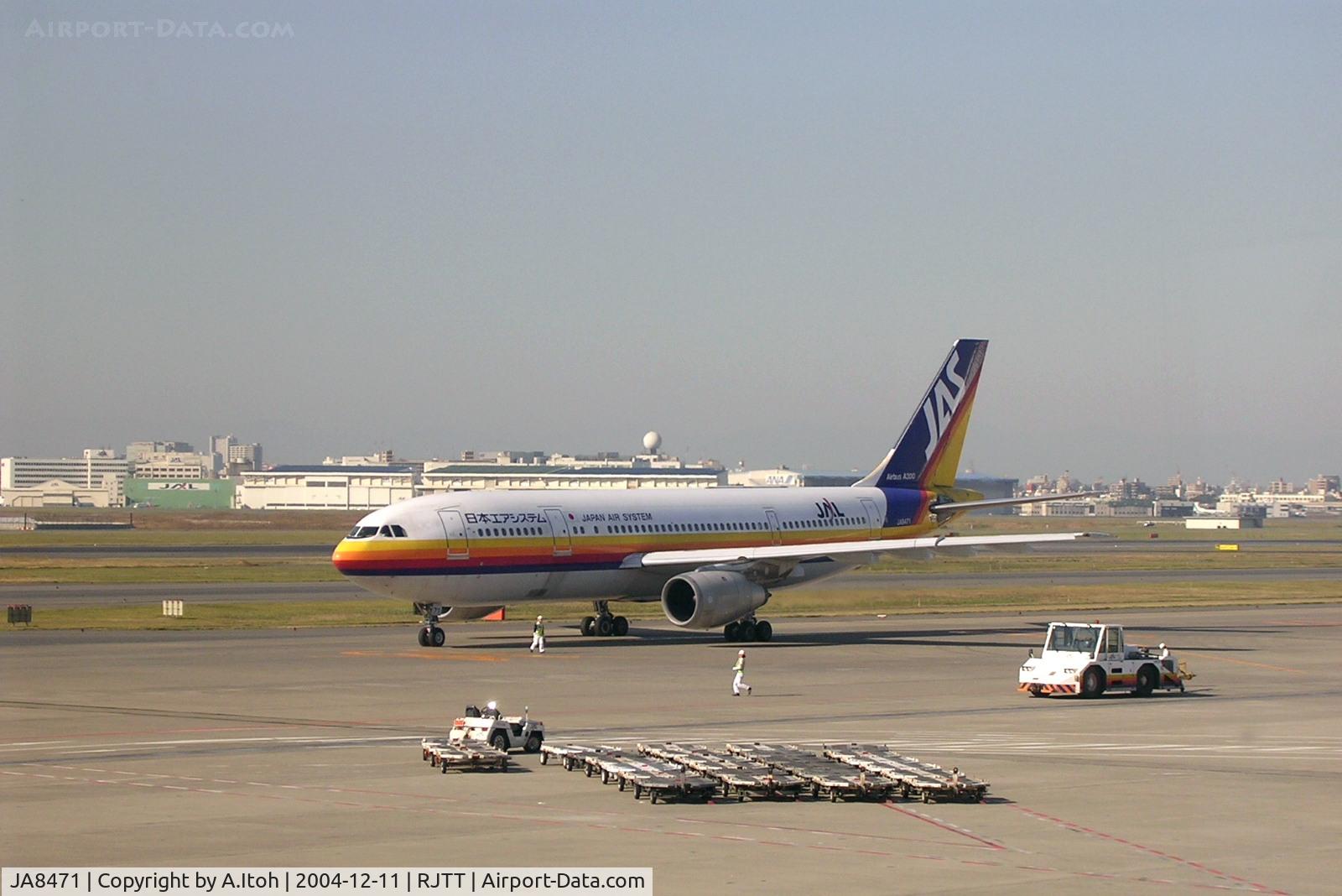 JA8471, Airbus A300B2K-3C C/N 160, Japan Air System