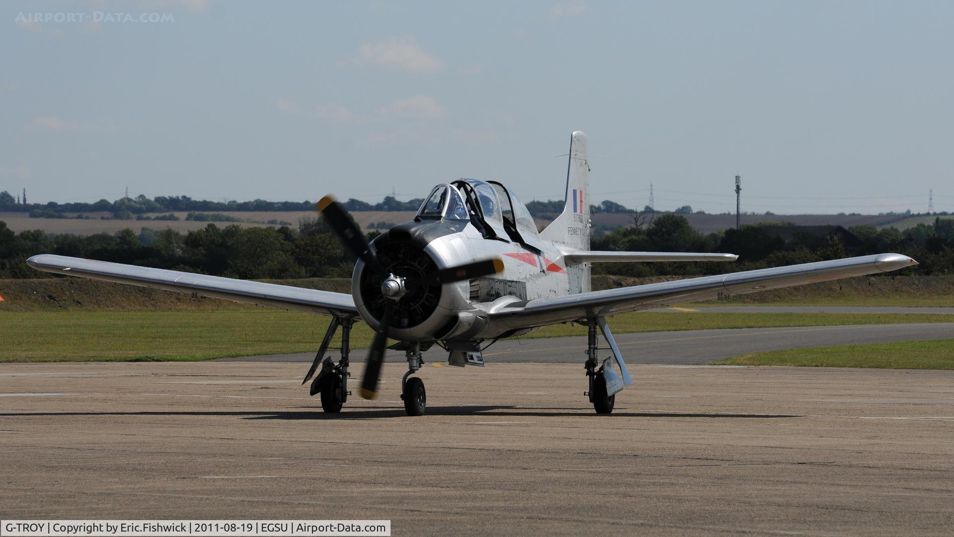 G-TROY, 1951 North American T-28A Trojan C/N 174-545, 3. G-TROY at the American Air Day, Duxford (August,2011)