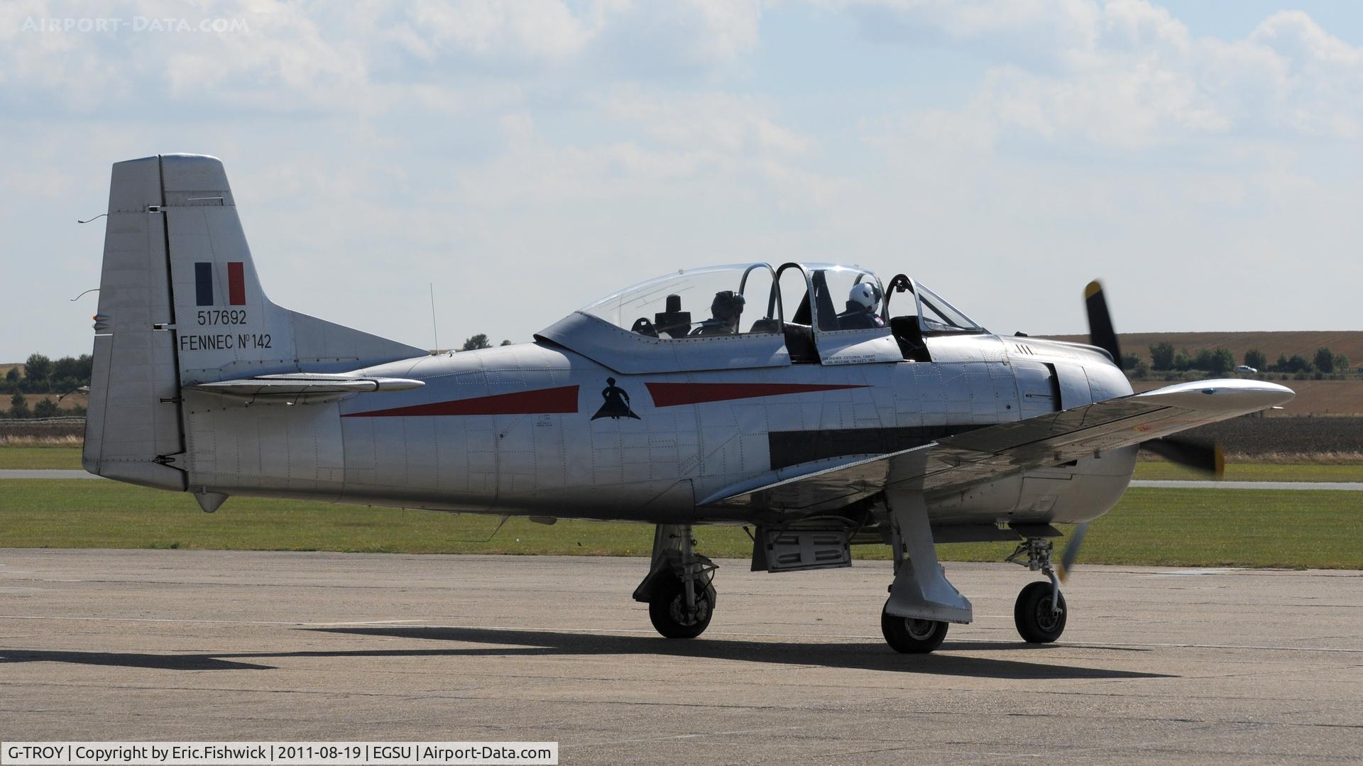 G-TROY, 1951 North American T-28A Trojan C/N 174-545, 2. G-TROY at the American Air Day, Duxford (August,2011)
