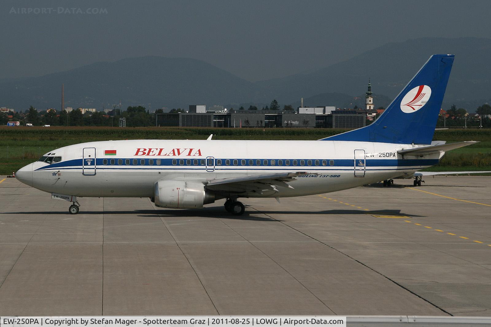 EW-250PA, 1995 Boeing 737-524 C/N 26319, Belavia at GRZ
