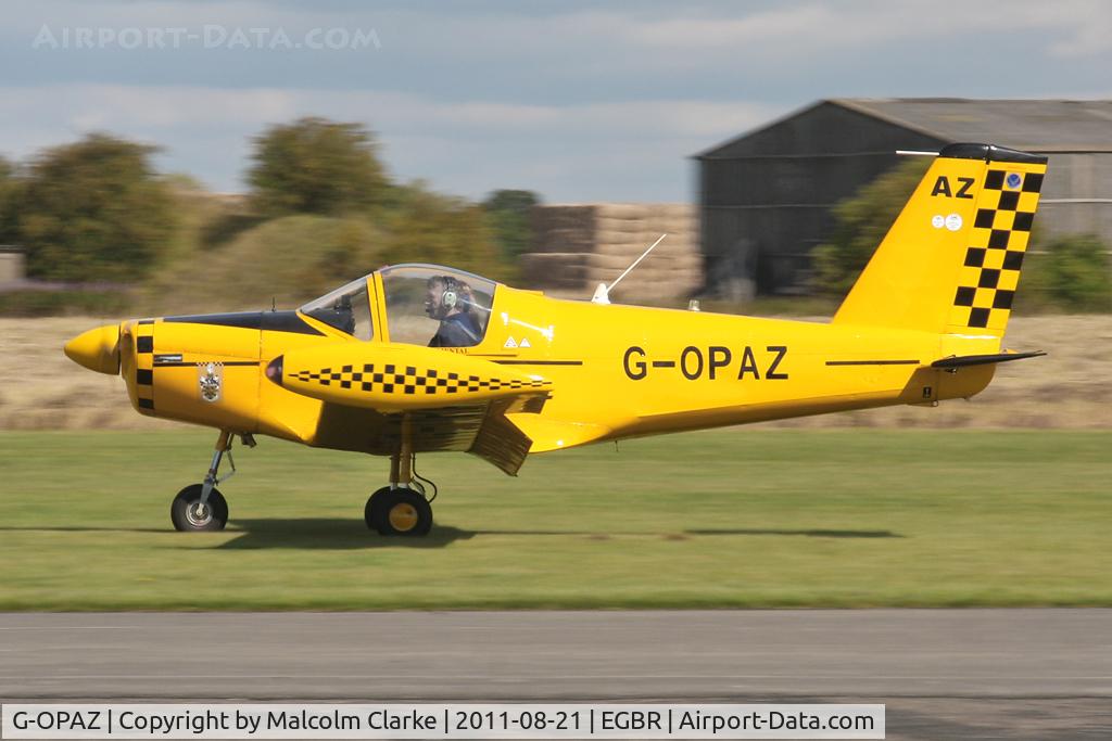 G-OPAZ, 2001 Pazmany PL-2 C/N PFA 069-10673, Pazmany PL-2 at Breighton Airfield's Summer Fly-In, August 2011