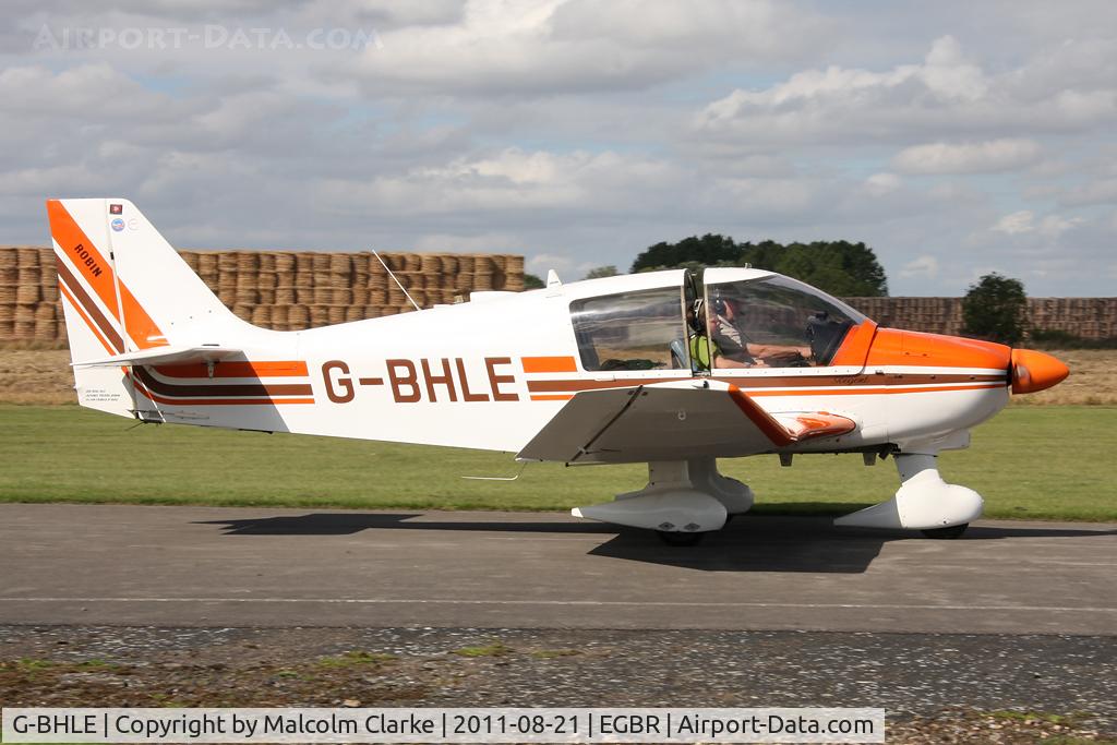 G-BHLE, 1980 Robin DR-400-180 Regent Regent C/N 1466, Robin CEA DR400-180 at Breighton Airfield's Summer Fly-In, August 2011