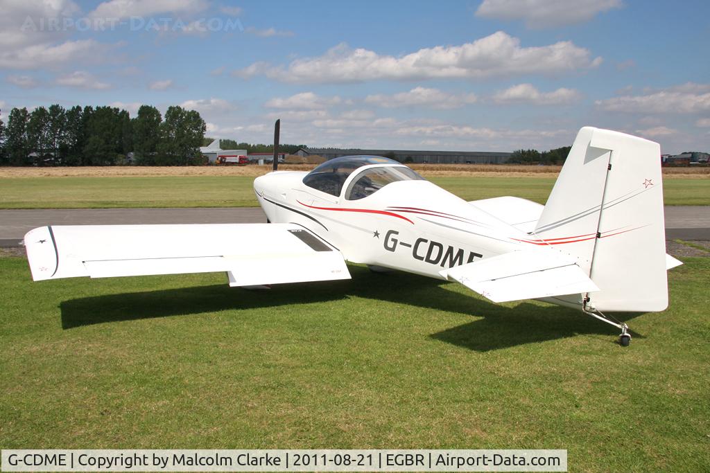 G-CDME, 2006 Vans RV-7 C/N PFA 323-14151, Vans RV-7 at Breighton Airfield's Summer Fly-In, August 2011.