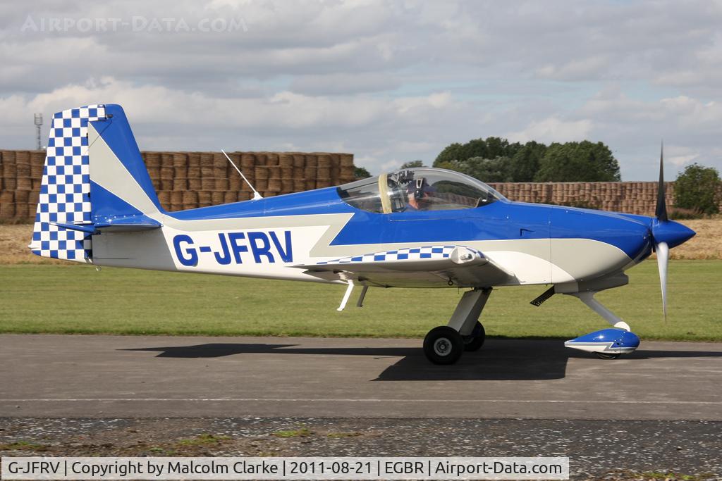 G-JFRV, 2004 Vans RV-7A C/N PFA 323-13851, Vans RV-7A at Breighton Airfield's Summer Fly-In, August 2011.