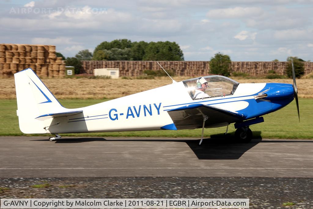 G-AVNY, 1967 Sportavia-Putzer Fournier RF-4D C/N 4029, Sportavia Fournier RF4D at Breighton Airfield's Summer Fly-In, August 2011.