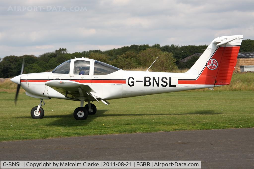 G-BNSL, 1981 Piper PA-38-112 Tomahawk Tomahawk C/N 38-81A0086, Piper PA-38-112 Tomahawk II at Breighton Airfield's Summer Fly-In, August 2011.