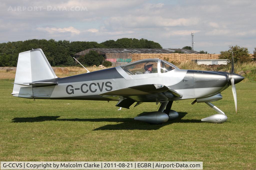 G-CCVS, 2010 Vans RV-6A C/N PFA 181A-13413, Vans RV-6A at Breighton Airfield's Summer Fly-In, August 2011.