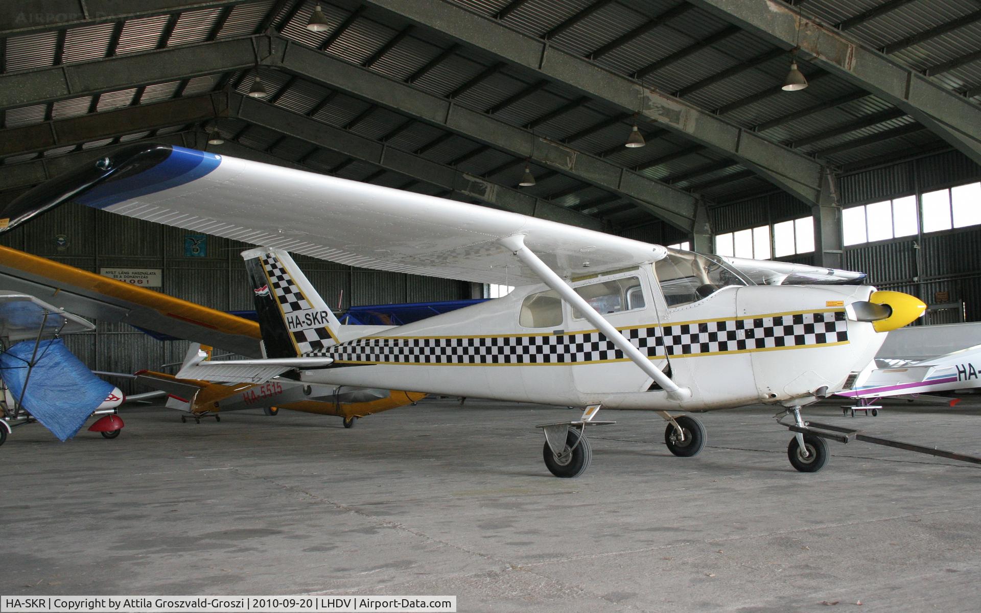 HA-SKR, 1962 Cessna 175C Skylark C/N 17557110, Dunaujváros Airport - Hungary