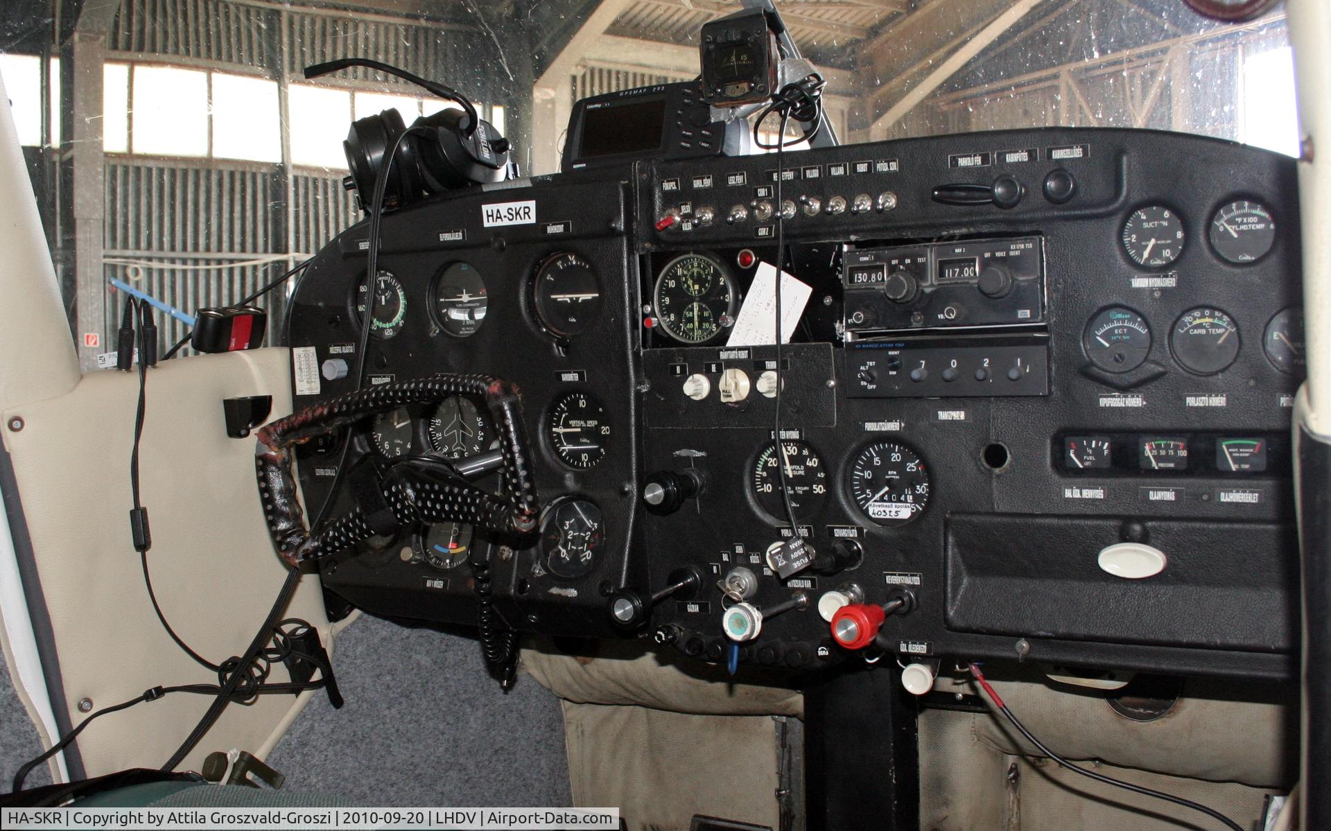 HA-SKR, 1962 Cessna 175C Skylark C/N 17557110, Dunaujváros Airport - Hungary